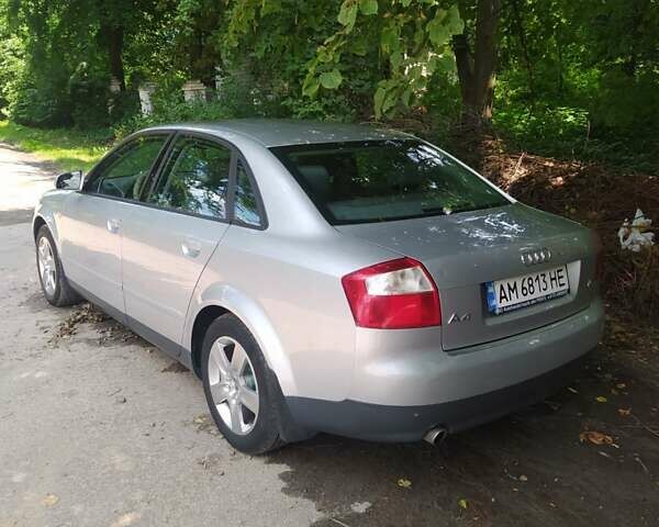 Сірий Ауді А4, об'ємом двигуна 1.6 л та пробігом 158 тис. км за 4800 $, фото 8 на Automoto.ua