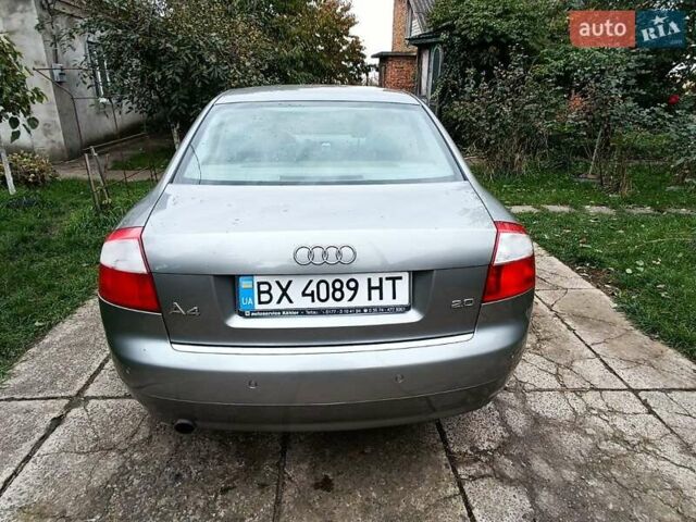 Сірий Ауді А4, об'ємом двигуна 1.98 л та пробігом 267 тис. км за 4800 $, фото 4 на Automoto.ua