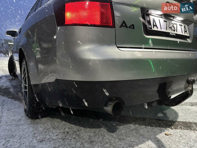 Сірий Ауді А4, об'ємом двигуна 1.6 л та пробігом 192 тис. км за 5800 $, фото 15 на Automoto.ua