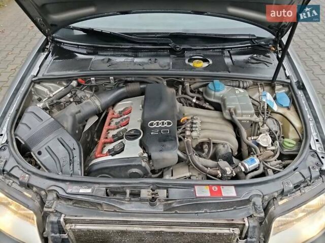 Сірий Ауді А4, об'ємом двигуна 1.98 л та пробігом 296 тис. км за 5100 $, фото 19 на Automoto.ua