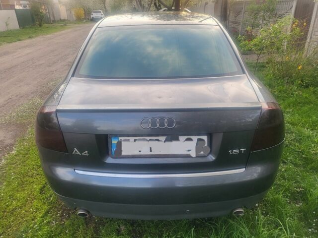 Сірий Ауді А4, об'ємом двигуна 1.8 л та пробігом 320 тис. км за 2900 $, фото 3 на Automoto.ua