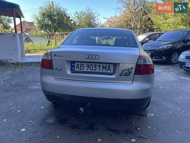 Сірий Ауді А4, об'ємом двигуна 1.6 л та пробігом 402 тис. км за 4200 $, фото 4 на Automoto.ua