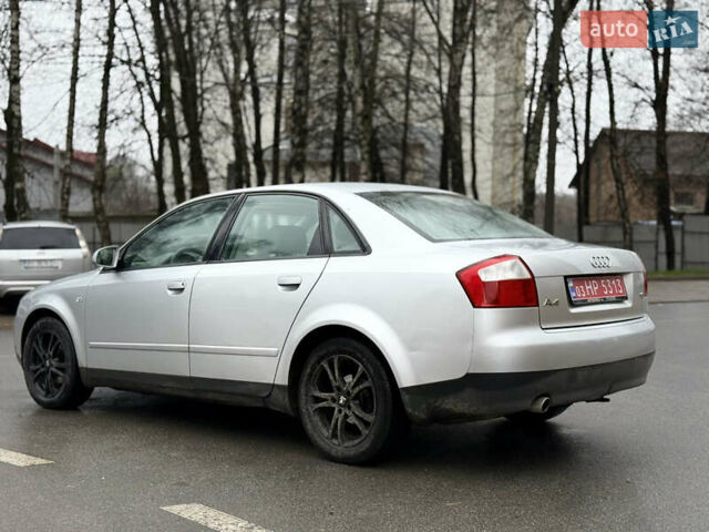 Сірий Ауді А4, об'ємом двигуна 1.6 л та пробігом 206 тис. км за 4450 $, фото 6 на Automoto.ua