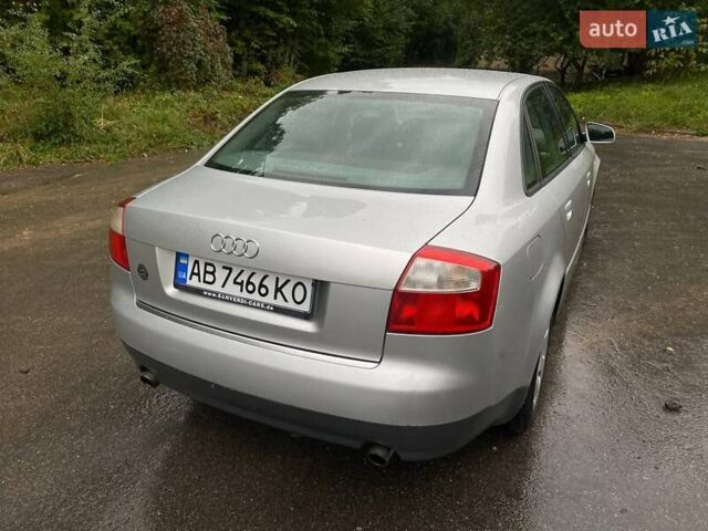 Сірий Ауді А4, об'ємом двигуна 1.8 л та пробігом 180 тис. км за 5500 $, фото 10 на Automoto.ua