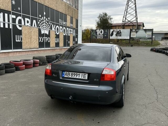 Серый Ауди А4, объемом двигателя 2 л и пробегом 240 тыс. км за 5000 $, фото 5 на Automoto.ua