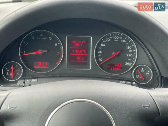 Сірий Ауді А4, об'ємом двигуна 1.6 л та пробігом 256 тис. км за 5150 $, фото 37 на Automoto.ua