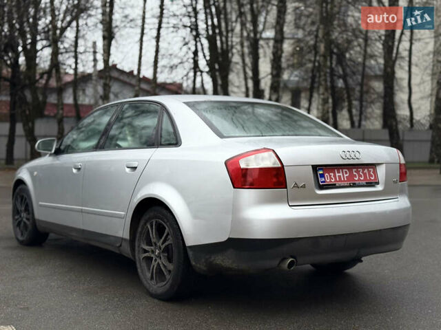 Сірий Ауді А4, об'ємом двигуна 1.6 л та пробігом 206 тис. км за 4450 $, фото 7 на Automoto.ua