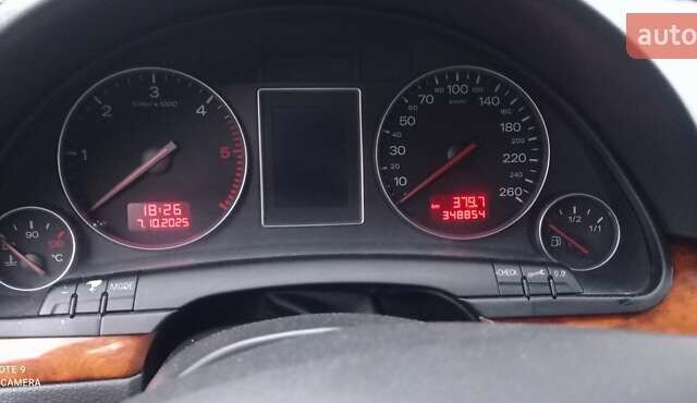 Сірий Ауді А4, об'ємом двигуна 1.9 л та пробігом 348 тис. км за 5499 $, фото 5 на Automoto.ua