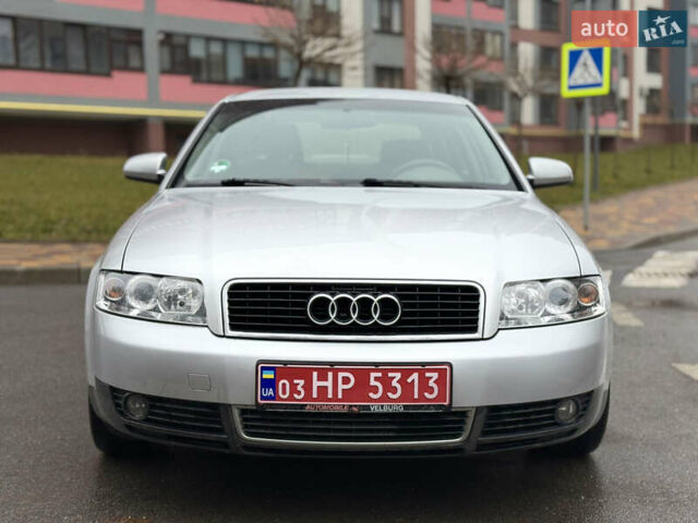 Сірий Ауді А4, об'ємом двигуна 1.6 л та пробігом 206 тис. км за 4450 $, фото 2 на Automoto.ua