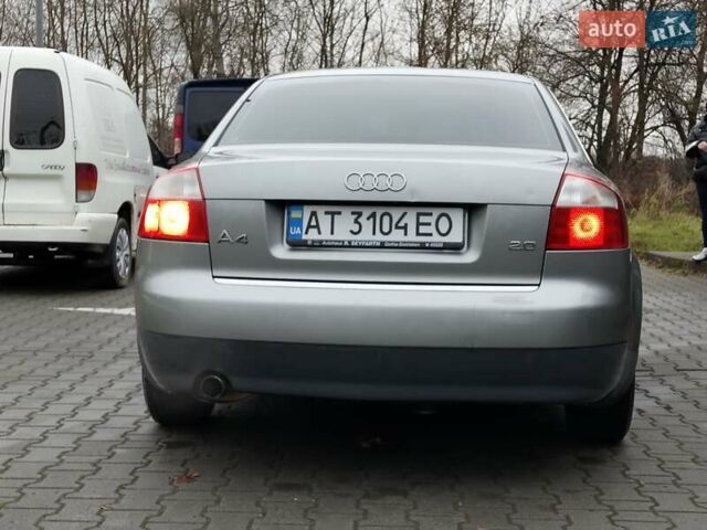 Сірий Ауді А4, об'ємом двигуна 1.98 л та пробігом 296 тис. км за 5100 $, фото 5 на Automoto.ua