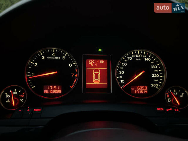 Сірий Ауді А4, об'ємом двигуна 1.98 л та пробігом 271 тис. км за 5700 $, фото 15 на Automoto.ua