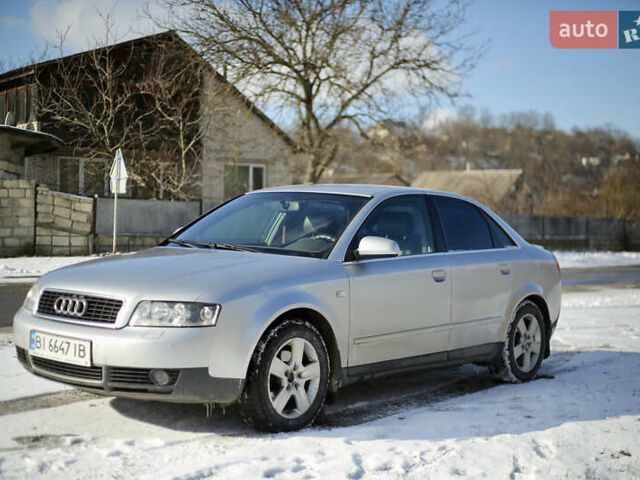 Сірий Ауді А4, об'ємом двигуна 1.8 л та пробігом 408 тис. км за 5000 $, фото 1 на Automoto.ua