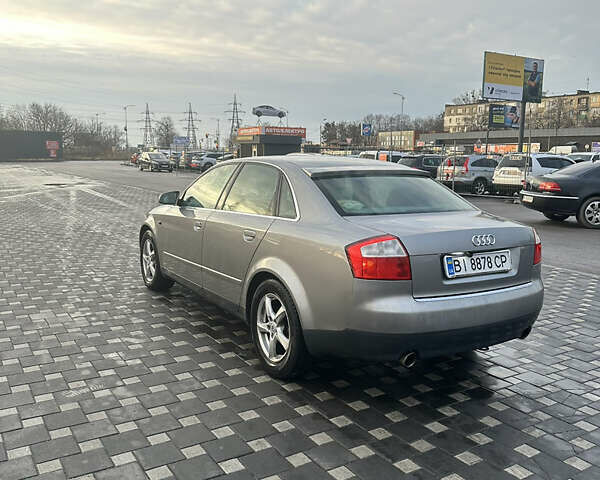 Серый Ауди А4, объемом двигателя 1.8 л и пробегом 192 тыс. км за 6000 $, фото 8 на Automoto.ua