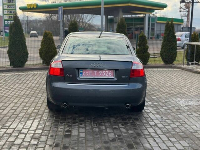 Серый Ауди А4, объемом двигателя 1.8 л и пробегом 248 тыс. км за 5450 $, фото 13 на Automoto.ua