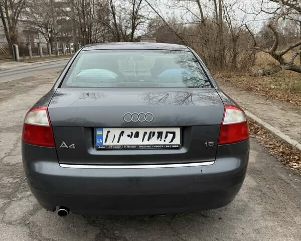 Серый Ауди А4, объемом двигателя 1.6 л и пробегом 230 тыс. км за 4700 $, фото 3 на Automoto.ua