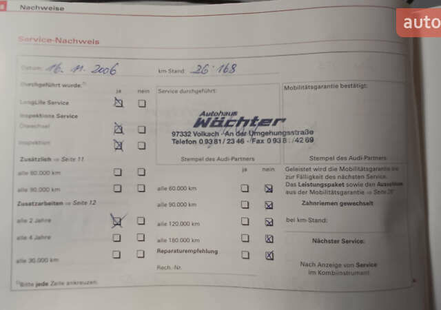 Сірий Ауді А4, об'ємом двигуна 1.6 л та пробігом 207 тис. км за 5999 $, фото 159 на Automoto.ua