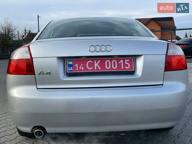 Сірий Ауді А4, об'ємом двигуна 1.6 л та пробігом 207 тис. км за 5999 $, фото 68 на Automoto.ua
