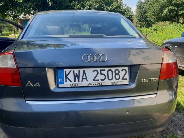 Сірий Ауді А4, об'ємом двигуна 1.9 л та пробігом 305 тис. км за 1800 $, фото 2 на Automoto.ua