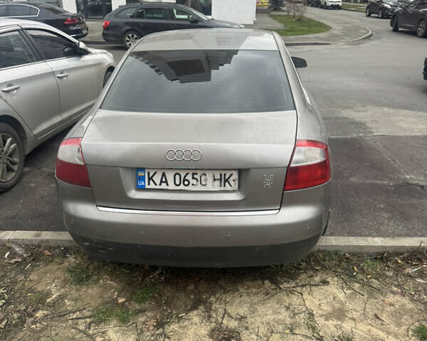 Серый Ауди А4, объемом двигателя 2.5 л и пробегом 300 тыс. км за 3200 $, фото 3 на Automoto.ua