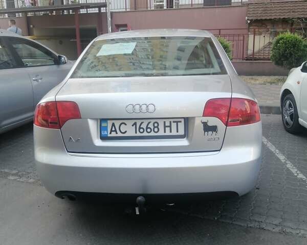 Серый Ауди А4, объемом двигателя 1.98 л и пробегом 220 тыс. км за 7200 $, фото 2 на Automoto.ua
