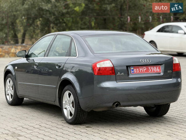 Серый Ауди А4, объемом двигателя 2 л и пробегом 220 тыс. км за 5950 $, фото 3 на Automoto.ua