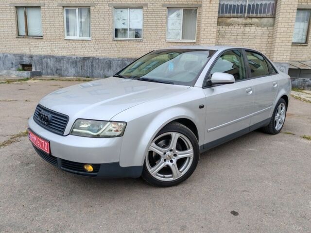 Сірий Ауді А4, об'ємом двигуна 1.6 л та пробігом 210 тис. км за 6000 $, фото 1 на Automoto.ua