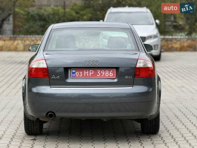 Серый Ауди А4, объемом двигателя 2 л и пробегом 220 тыс. км за 5950 $, фото 4 на Automoto.ua