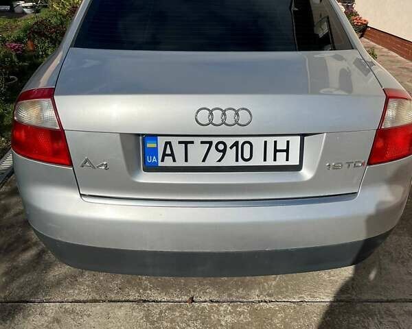 Ауді А4 2004 у Івано-Франківську на Automoto.ua Сірий Ауді А4, об'ємом двигуна 1.9 л та пробігом 284 тис. км за 5550 $, фото 8 на Automoto.ua