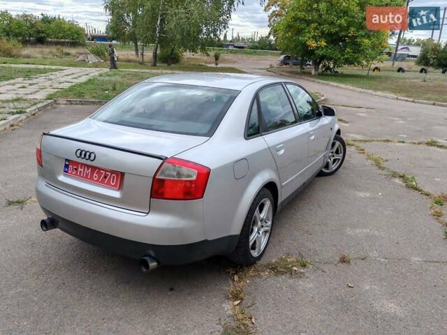 Сірий Ауді А4, об'ємом двигуна 1.6 л та пробігом 210 тис. км за 6000 $, фото 10 на Automoto.ua