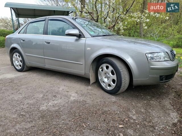 Серый Ауди А4, объемом двигателя 2 л и пробегом 160 тыс. км за 6200 $, фото 1 на Automoto.ua
