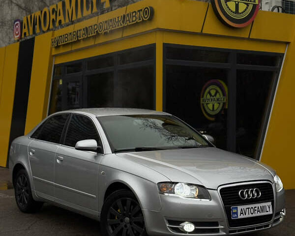 Серый Ауди А4, объемом двигателя 2 л и пробегом 234 тыс. км за 6500 $, фото 2 на Automoto.ua