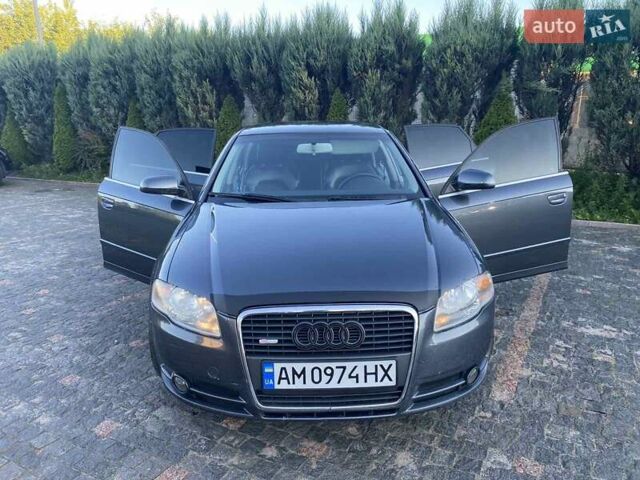 Сірий Ауді А4, об'ємом двигуна 2 л та пробігом 284 тис. км за 7050 $, фото 8 на Automoto.ua