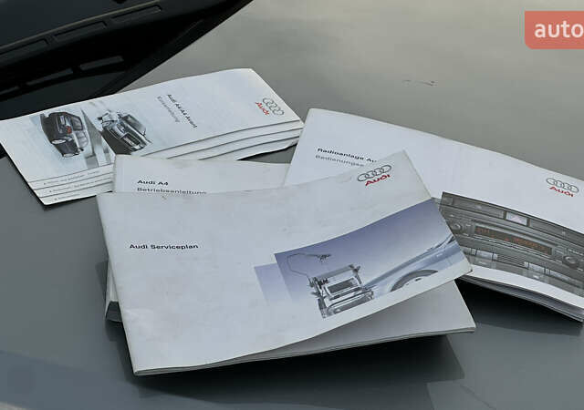 Сірий Ауді А4, об'ємом двигуна 1.8 л та пробігом 257 тис. км за 6799 $, фото 85 на Automoto.ua