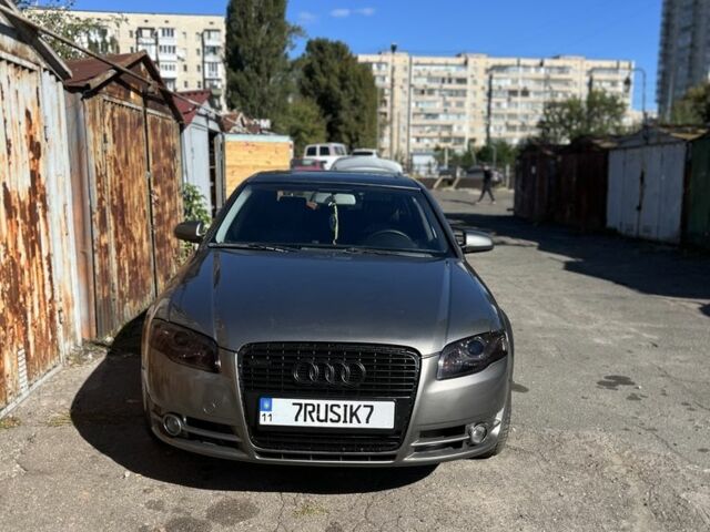Серый Ауди А4, объемом двигателя 2 л и пробегом 303 тыс. км за 6000 $, фото 4 на Automoto.ua