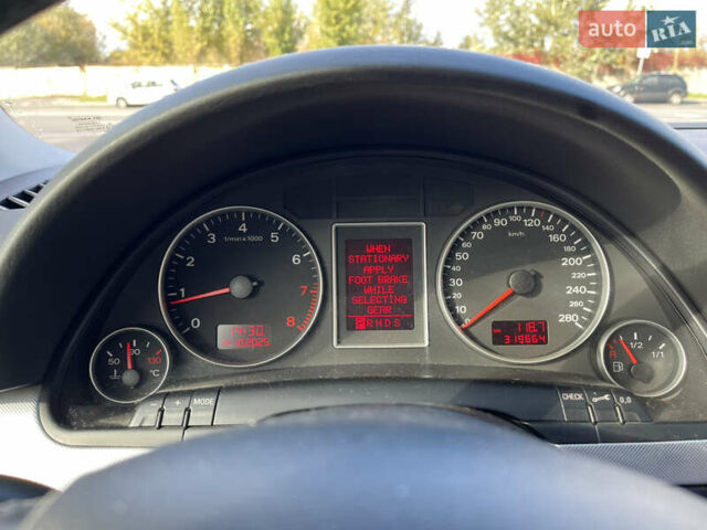 Серый Ауди А4, объемом двигателя 2 л и пробегом 319 тыс. км за 6500 $, фото 13 на Automoto.ua