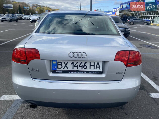 Ауди А4 2005 в Хмельницком на Automoto.ua Серый Ауди А4, объемом двигателя 1.98 л и пробегом 220 тыс. км за 6500 $, фото 4 на Automoto.ua