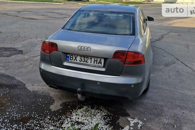 Сірий Ауді А4, об'ємом двигуна 1.9 л та пробігом 274 тис. км за 6500 $, фото 1 на Automoto.ua