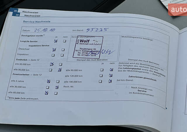 Сірий Ауді А4, об'ємом двигуна 1.8 л та пробігом 257 тис. км за 6799 $, фото 89 на Automoto.ua