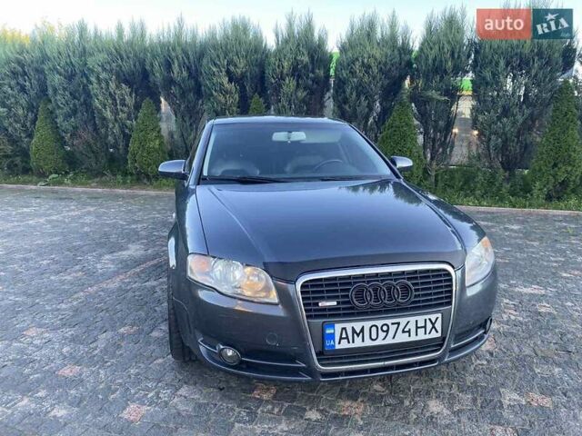 Сірий Ауді А4, об'ємом двигуна 2 л та пробігом 284 тис. км за 7050 $, фото 2 на Automoto.ua