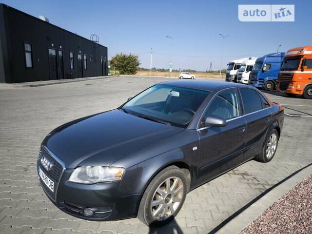 Серый Ауди А4, объемом двигателя 2.5 л и пробегом 366 тыс. км за 4400 $, фото 7 на Automoto.ua