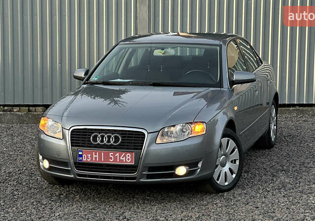 Сірий Ауді А4, об'ємом двигуна 1.8 л та пробігом 257 тис. км за 6799 $, фото 1 на Automoto.ua