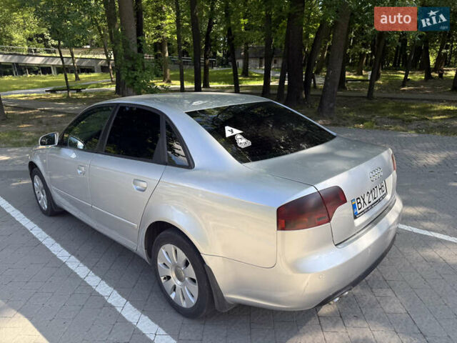 Ауді А4 2007 у Львові на Automoto.ua Сірий Ауді А4, об'ємом двигуна 2 л та пробігом 227 тис. км за 7200 $, фото 4 на Automoto.ua