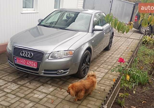 Серый Ауди А4, объемом двигателя 2 л и пробегом 218 тыс. км за 6600 $, фото 7 на Automoto.ua