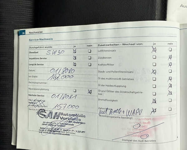 Сірий Ауді А4, об'ємом двигуна 1.6 л та пробігом 193 тис. км за 6500 $, фото 92 на Automoto.ua