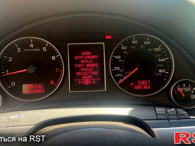 Серый Ауди А4, объемом двигателя 2 л и пробегом 305 тыс. км за 6300 $, фото 6 на Automoto.ua