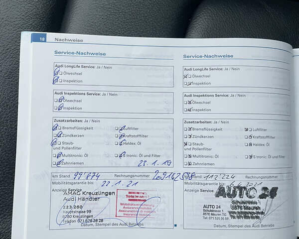 Сірий Ауді А4, об'ємом двигуна 1.98 л та пробігом 218 тис. км за 9500 $, фото 52 на Automoto.ua