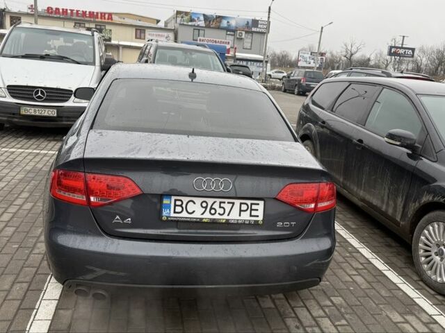 Серый Ауди А4, объемом двигателя 2 л и пробегом 290 тыс. км за 9500 $, фото 2 на Automoto.ua