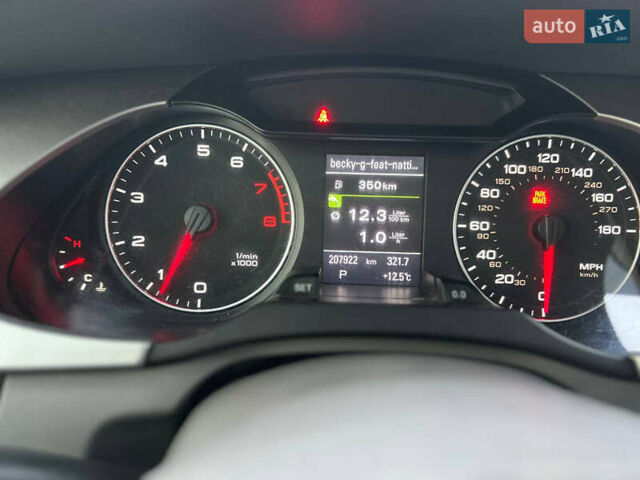 Сірий Ауді А4, об'ємом двигуна 1.98 л та пробігом 210 тис. км за 12500 $, фото 13 на Automoto.ua