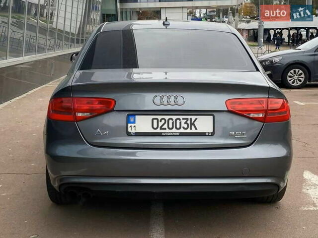 Серый Ауди А4, объемом двигателя 2 л и пробегом 215 тыс. км за 8999 $, фото 6 на Automoto.ua