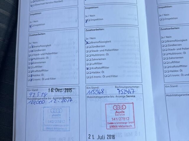 Серый Ауди А4, объемом двигателя 2 л и пробегом 294 тыс. км за 11500 $, фото 19 на Automoto.ua